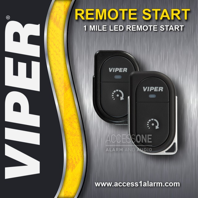 Chevy Silverado Viper 1-Mile LED 1-Button Remote Start System